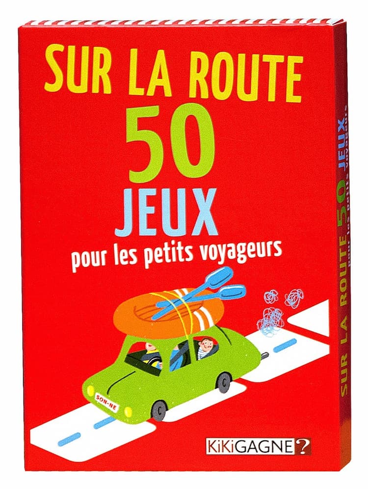 Boîte du jeu : Sur la route - 50 jeux