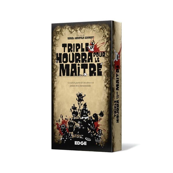 Boîte du jeu : triple hourra pour le maître