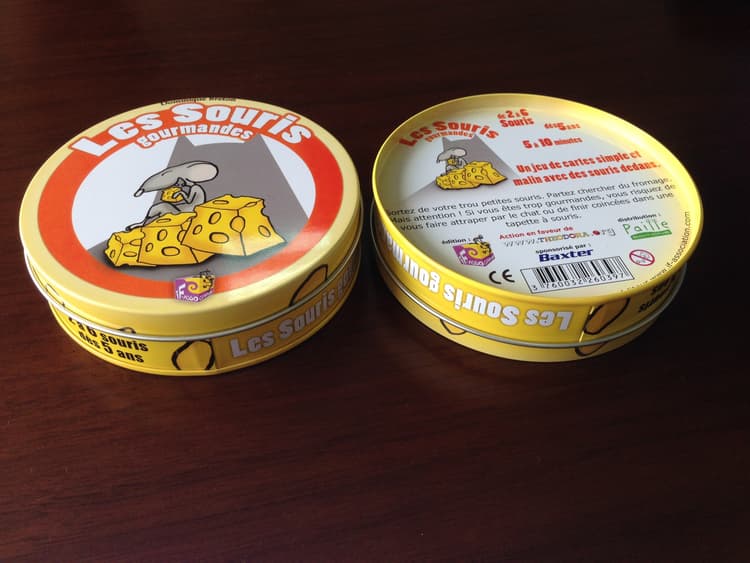 Boîte du jeu : Les Souris Gourmandes