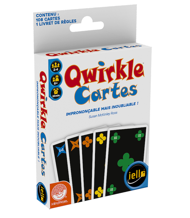 Boîte du jeu : Qwirkle Cartes