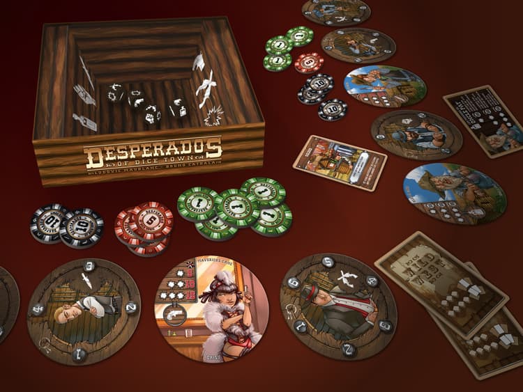 Boîte du jeu : Desperados of Dice Town