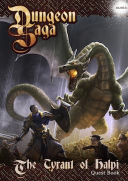 Couverture de Dungeon Saga - Le Tyran de Halpi