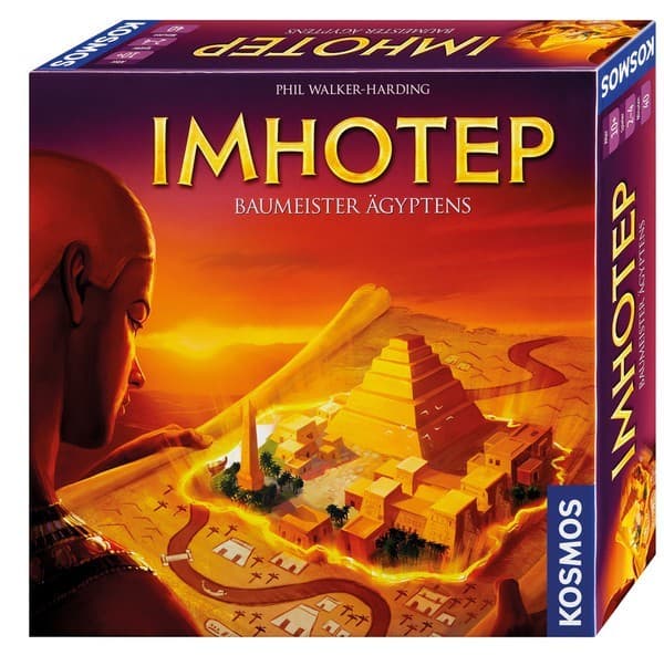 Boîte du jeu : Imhotep