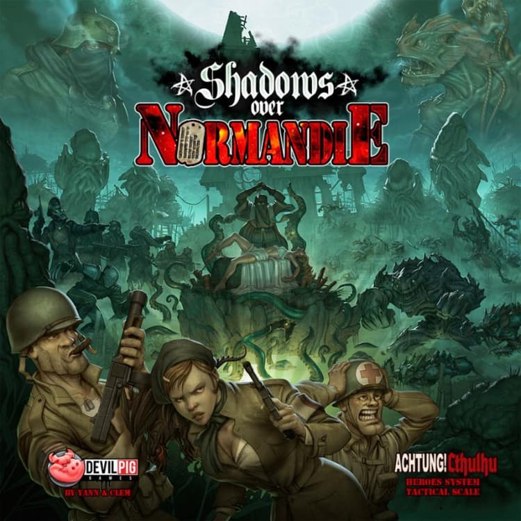 Boîte du jeu : Shadows over Normandie