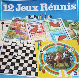 Couverture de 12 jeux réunis