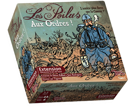 Boîte du jeu : Les Poilus: Aux Ordres !