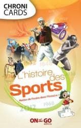 Couverture de Chronicards : L'Histoire des Sports