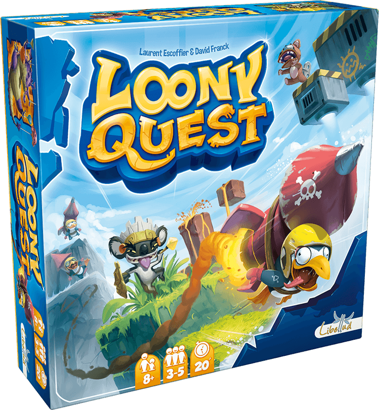 Boîte du jeu : Loony Quest