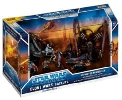 Couverture de Star Wars Miniatures : Scenario Pack : Clone Wars - Battles