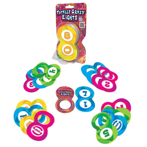 Boîte du jeu : Totally crazy eights