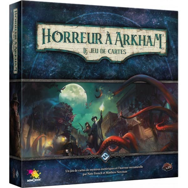 Boîte du jeu : Horreur à Arkham : Le Jeu de Cartes