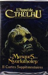 Couverture de L'Appel de Cthulhu JCC : Les Masques de Nyarlathotep