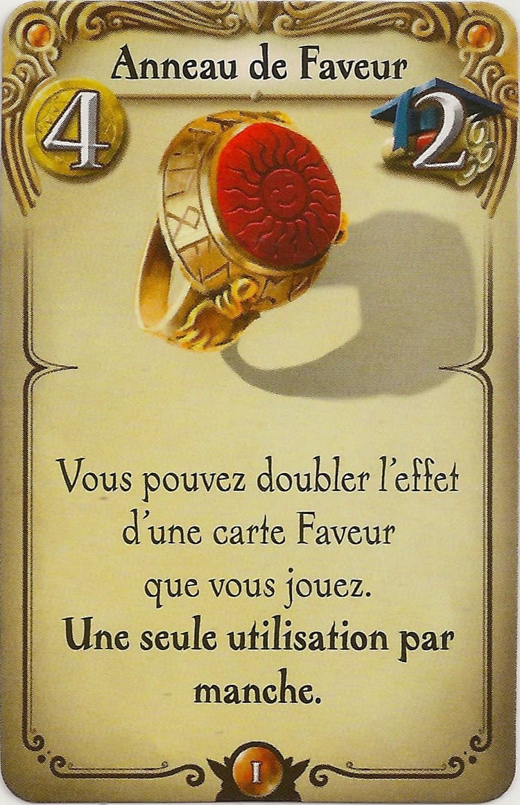 Boîte du jeu : Alchimistes : Anneau de Faveur