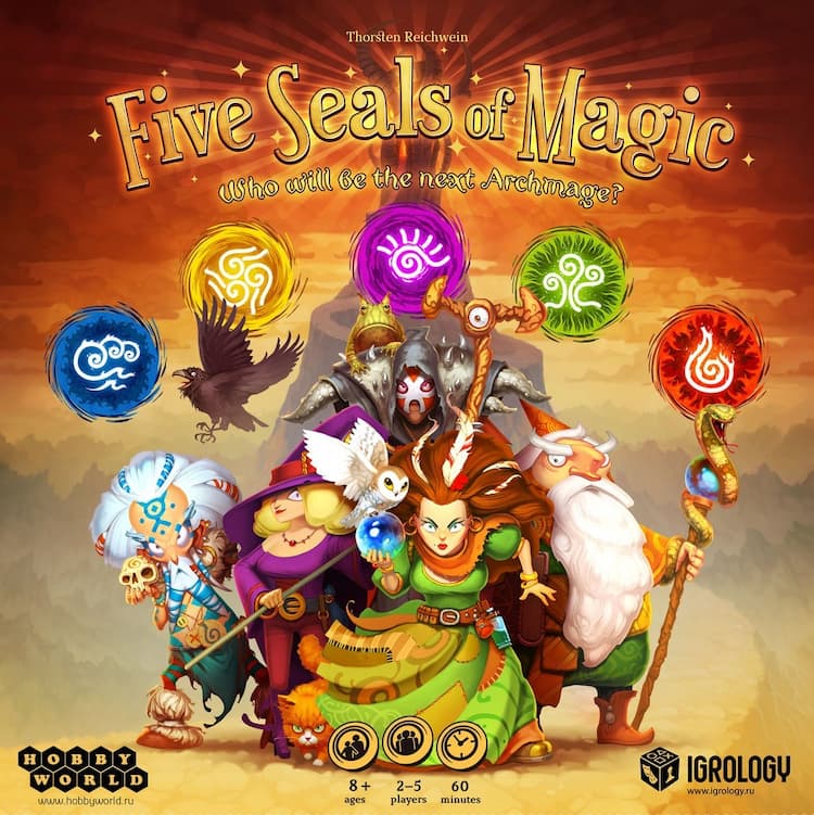 Boîte du jeu : Five Seals of Magic