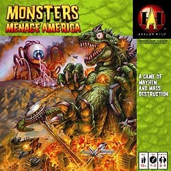 Couverture de Monsters Menace America