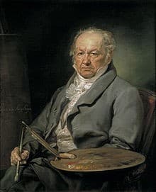 Portrait de : de Goya Francisco