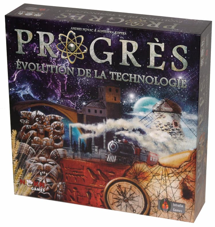 Boîte du jeu : progres evolution de la technologie