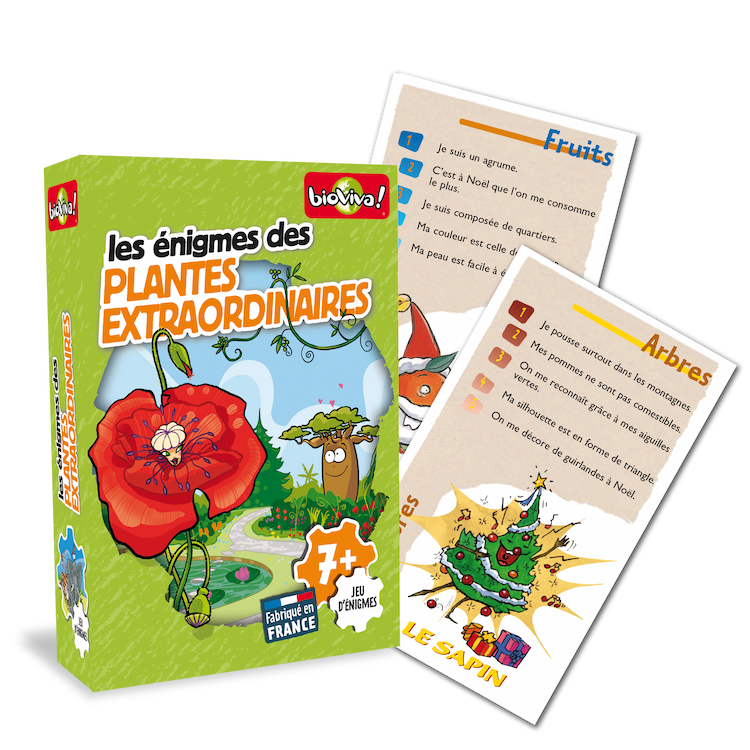 Boîte du jeu : Les Énigmes des Plantes extraordinaires