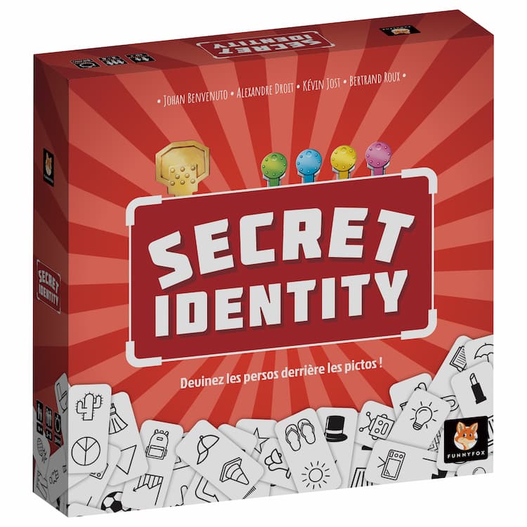 Boîte du jeu : Secret Identity