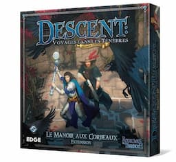 Couverture de Descent : Le Manoir aux Corbeaux