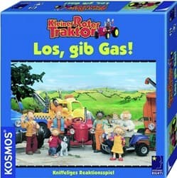 Couverture de Le petit tracteur rouge