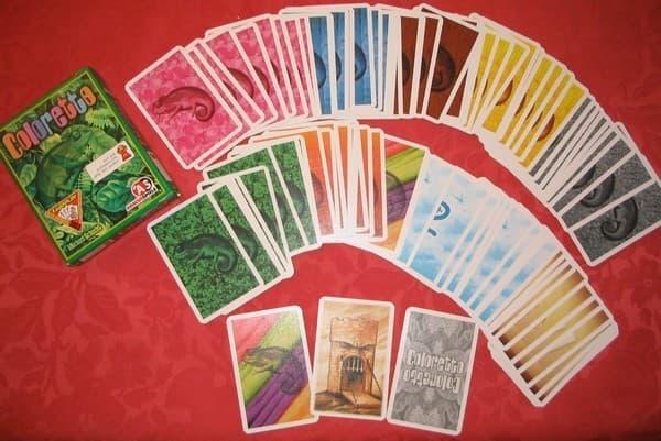 Boîte du jeu : Coloretto
