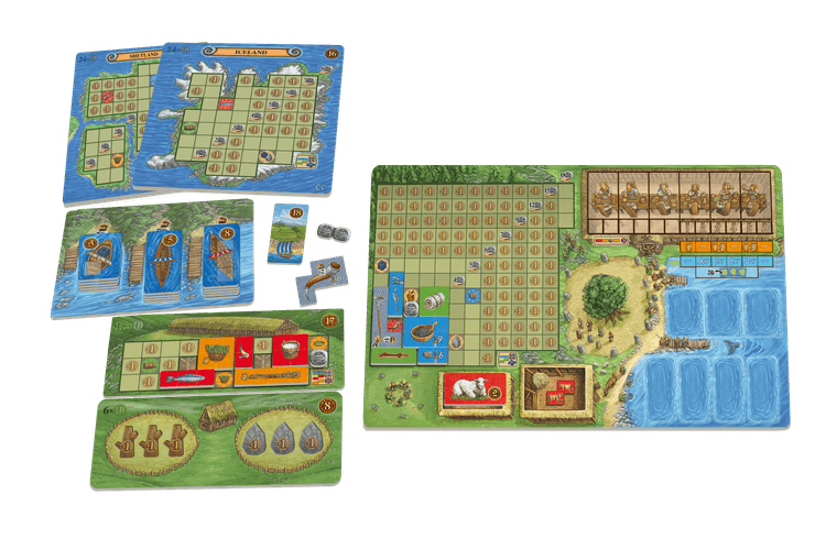 Boîte du jeu : À la gloire d'Odin