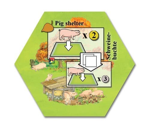 Boîte du jeu : Keyflower : Pig Shelter