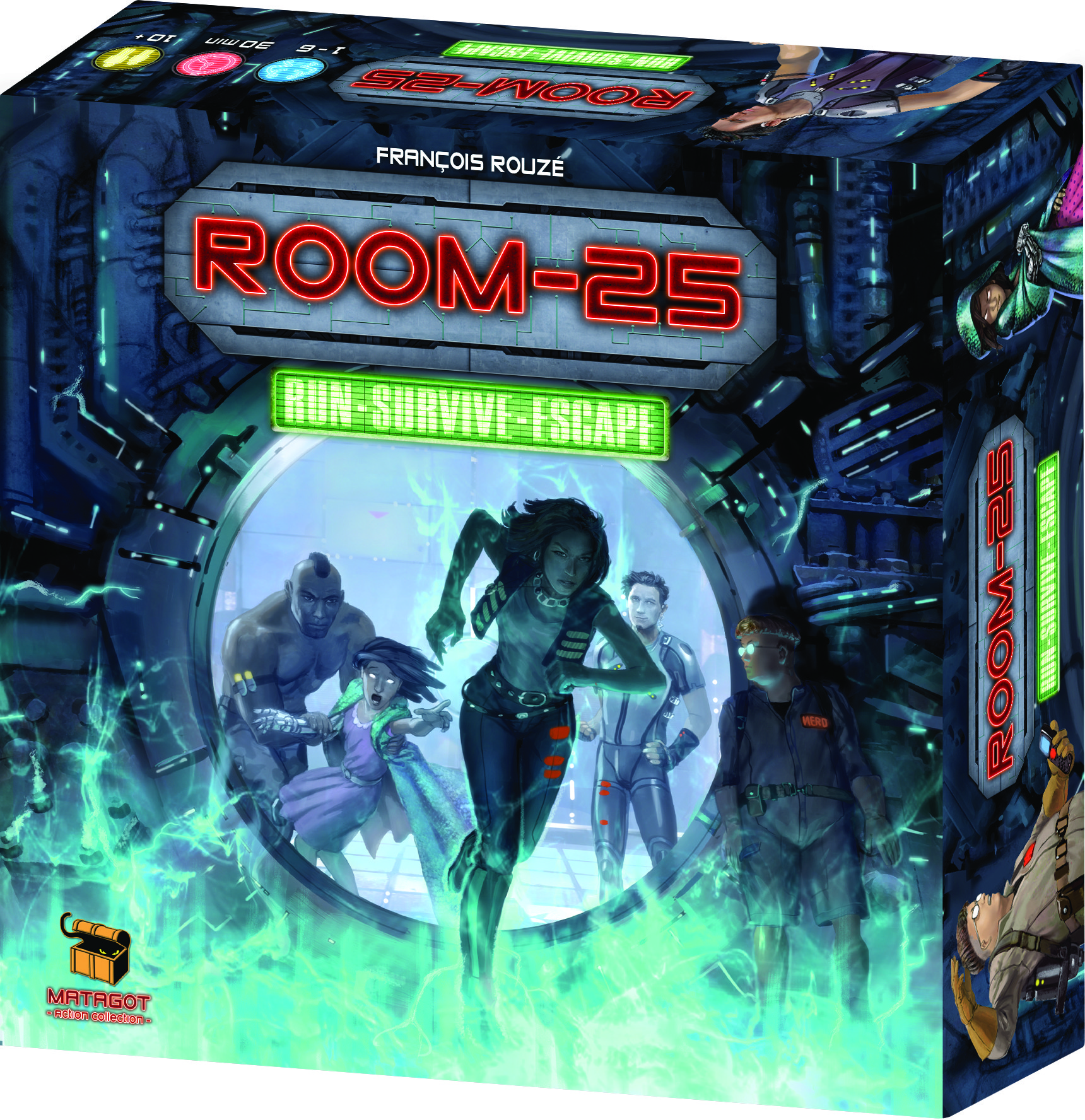 Boîte du jeu : Room 25 Seconde Edition