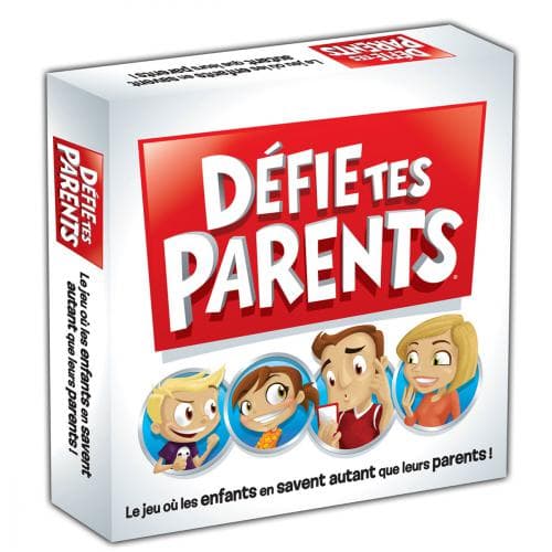 Boîte du jeu : Défie tes parents