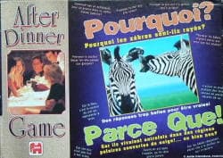 Boîte du jeu : Pourquoi ? Parce que