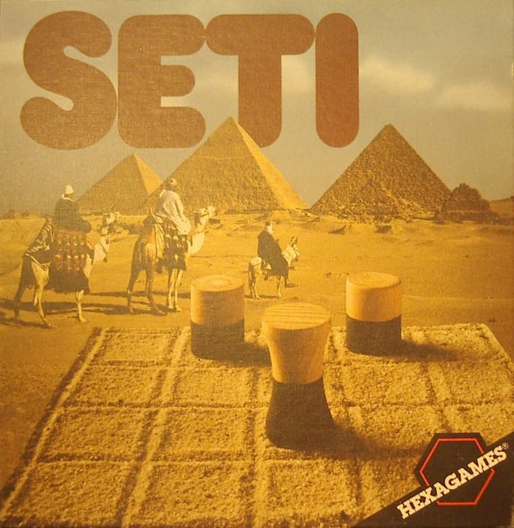 Boîte du jeu : Seti