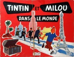 Couverture de Tintin et Milou dans le Monde