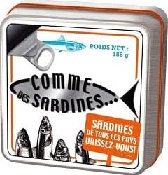Boîte du jeu : Comme des Sardines