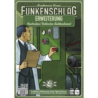 Boîte du jeu : Funkenschlag : Australien/Indischer Subkontinent