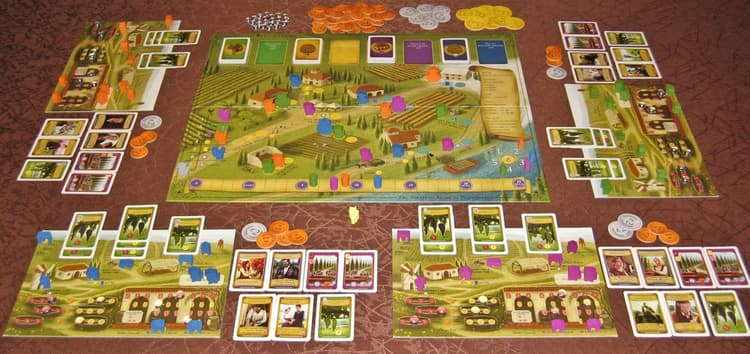 Boîte du jeu : Viticulture