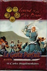 Couverture de Legend of the Five Rings (JdC) : Le Geste Parfait