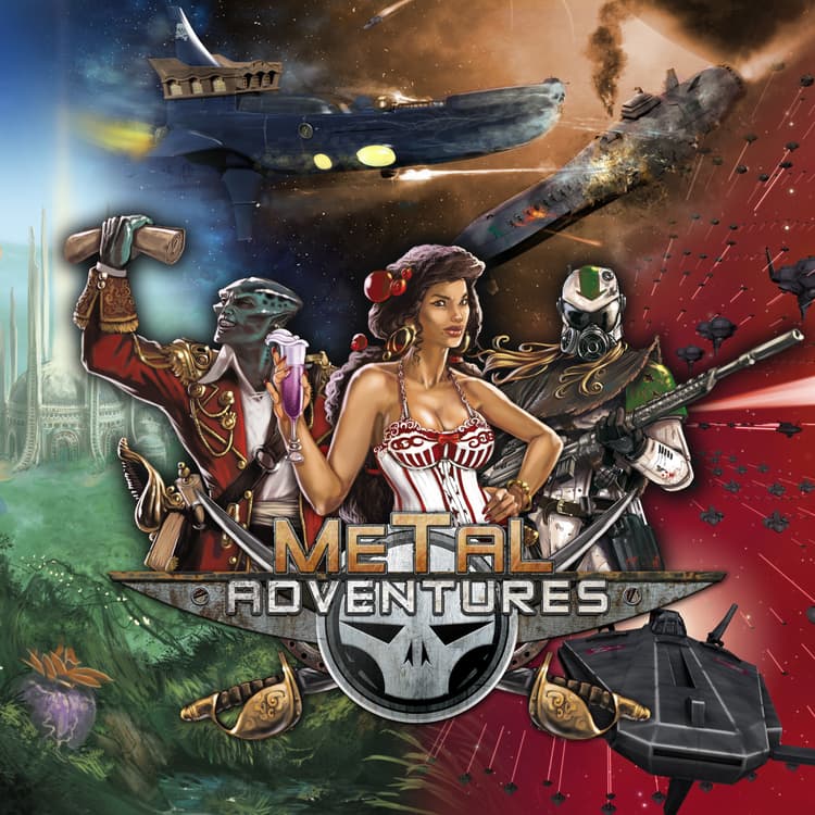 Boîte du jeu : Metal Adventures