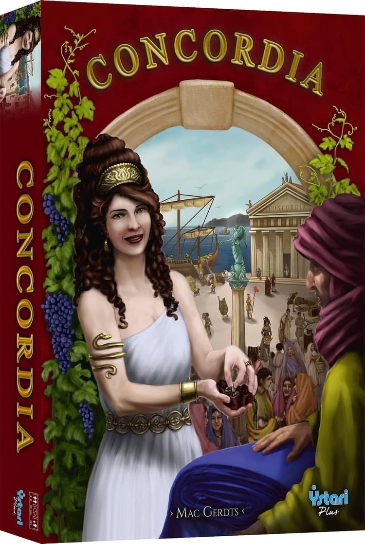 Boîte du jeu : Concordia