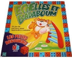 Boîte du jeu : Échelles et Badaboum