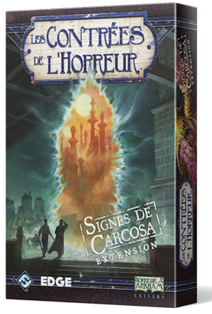 Boîte du jeu : Les Contrées de l'Horreur - Extension Signes de Carcosa