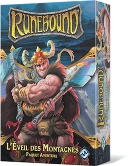 Couverture de Runebound 3ème édition, L'éveil des montagnes