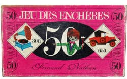 Boîte du jeu : Jeu des Enchères