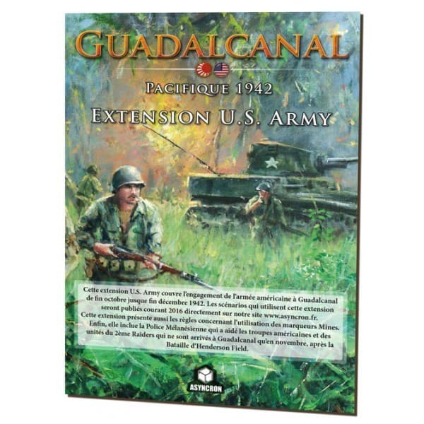 Boîte du jeu : Conflict of Heroes: Guadalcanal - Extension US Army