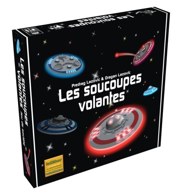 Boîte du jeu : Les soucoupes volantes