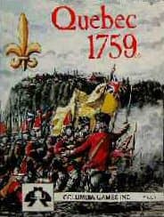 Boîte du jeu : Québec 1759