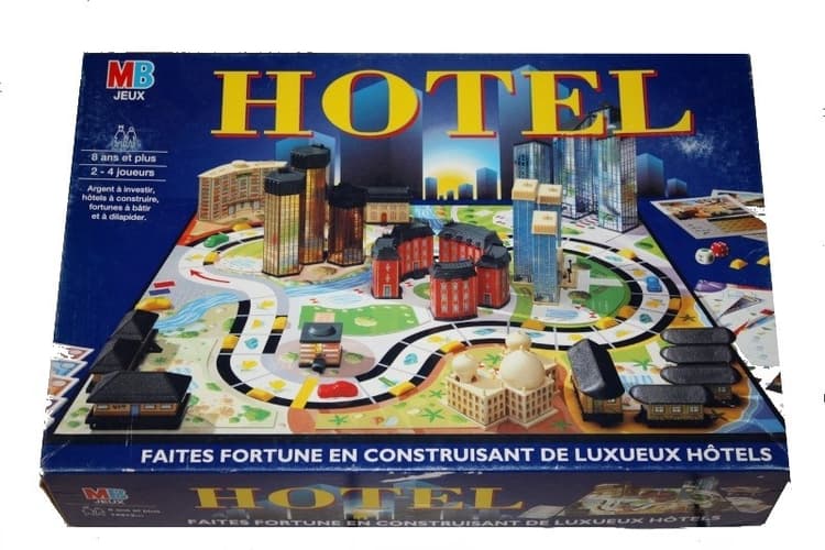 Boîte du jeu : Hôtel