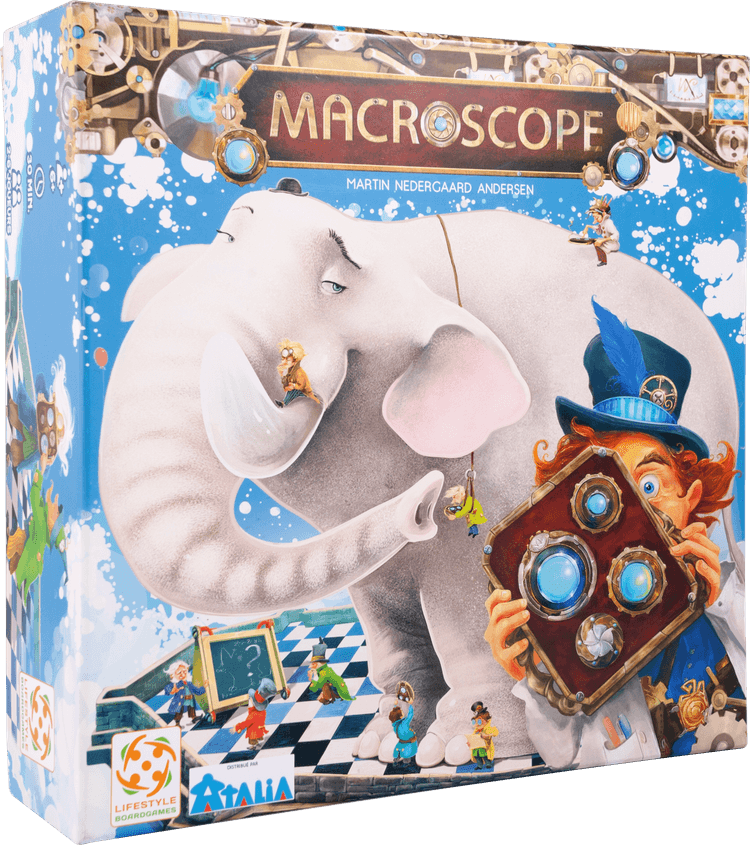 Boîte du jeu : Macroscope
