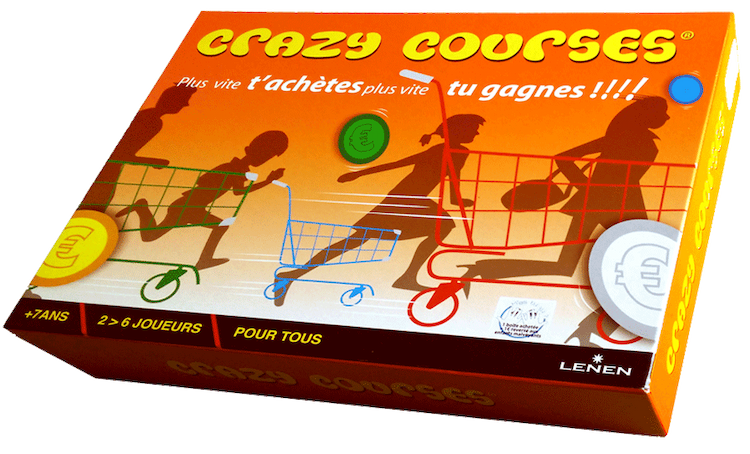Boîte du jeu : Crazy Courses