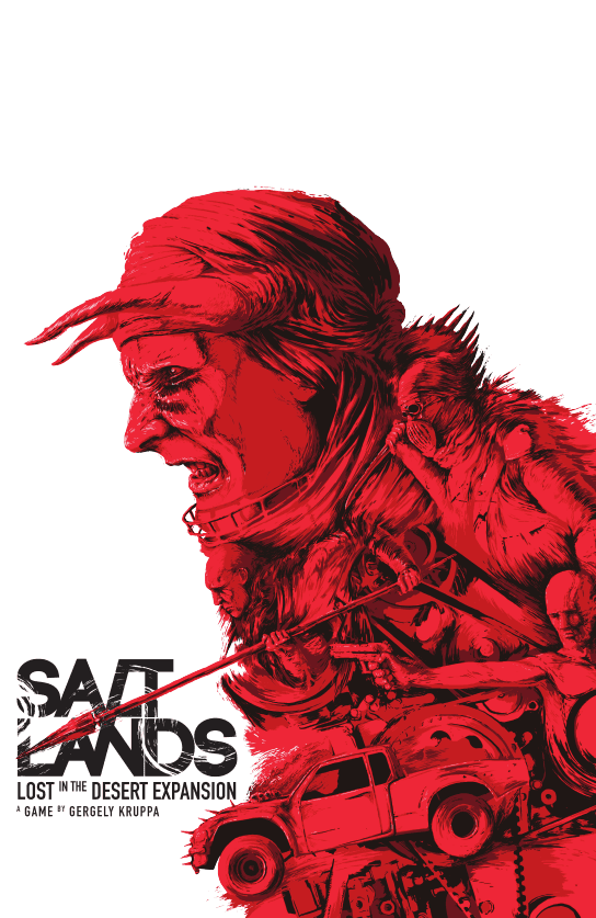 Boîte du jeu : Saltlands : Lost in the Desert Expansion